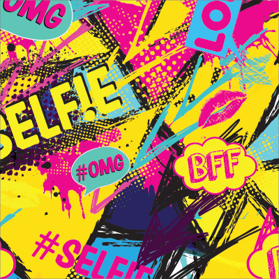 💥 Мекото кубче "Поп Арт"