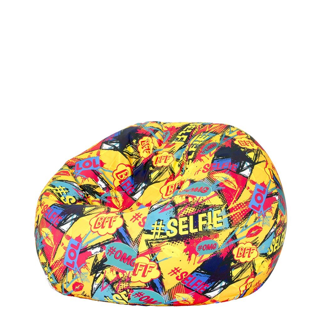 💥 Пуф Ябълка "Поп Арт"